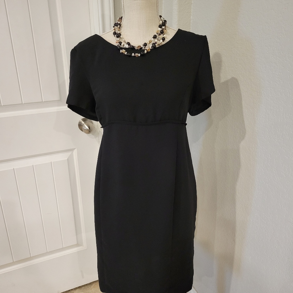 Motherhood maternity black dress